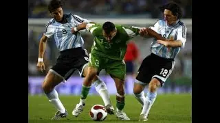 Algérie vs Argentine 2007  الجزائر 3 الأرجنتين 4 مقابلة ودية
