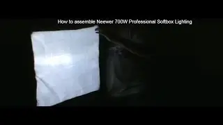 How to assemble Neewer® 700W Professional Photography 24