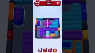 Color Block Jam Level 443 Solution Walkthrough 
