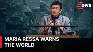 Maria Ressa’s Powerful Speech: “Information Armageddon” Could Destroy Democracy | AC1E