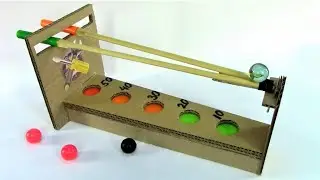 DIY  Board Game from Cardboard for 2 Players at Home
