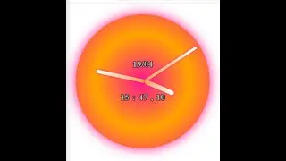 Digital Clock using HTML & CSS & JavaScript  | Web Development Tutorials