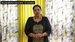 English Poem - My grandfather had a farm