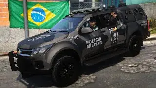 BATALHÃO DE CHOQUE CONFRONTO com FACCIONADOS - PMGO | GTA 5 POLICIAL