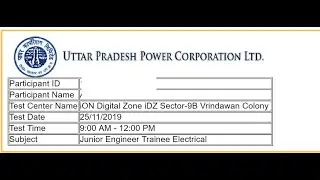 UPPCL  JE HINDI QUESTIONS FIRST SHIFT ||25 NOV 2019||