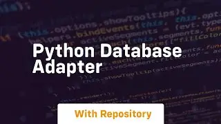 python database adapter