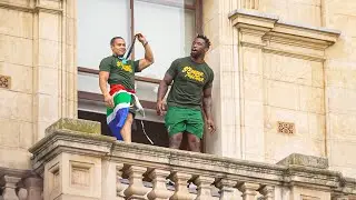 The stunning Springbok Rugby World Cup celebrations