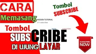 Bagaimana cara menambahkan tombol Subscribe di ujung Video YouTube || You Tube ~ HIDDEN TUTORIAL