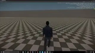 Character running - Cryengine