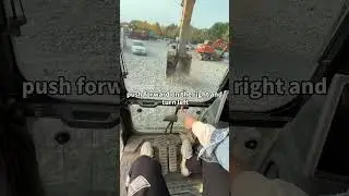 Teach you two steps to learn to drive an excavator!
