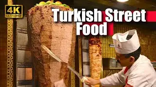 Delicious Turkish Street Food Tour In Istanbul December 2022 |4k UHD 60fps