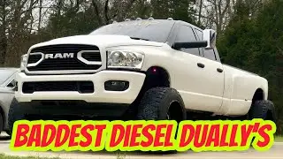 BIGGEST Dually Compilation!! Powerstroke, Cummins, Duramax!!