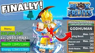 How to unlock *GOD HUMAN* in Blox Fruits | Roblox | 2024