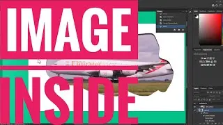 How to place an image inside a shape