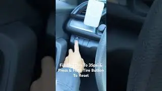 Civic Tire Pressure Reset #honda #hondacivic #hondaaccord #shorts #short #shortvideo #automobile