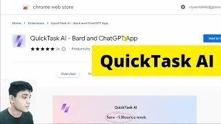Boost Your Productivity with QuickTask AI - Bard and ChatGPT App Extension | TUTORIEX
