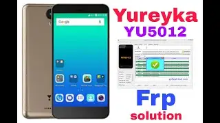 YUREKA YU5012  FRP UNLOCK BY SP TOOL #yureka5012 #yurekafrp #yürek