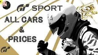 Gran Turismo™SPORT All Cars and Prices