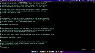 Configuring Apache