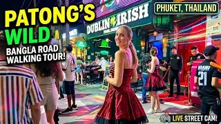 4k HDR | Phuket walking street nightlife | Thailand  nightlife | Bangla Road 🛣️ [ ASMR] 