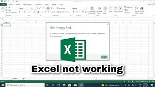 My first Video || Excel not working|| Excel Showing error While Opening kaise sahi kare
