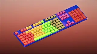AutoCAD | 3D Gaming Keyboard for Beginner