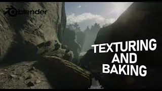 Cliff and river Blender tutorial Part2