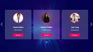 How to Create a Responsive Card Slider With HTML, CSS and JavaScript | Free Source Code