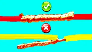 Awesome Idea! How to Twist Electric Wire Together/ Correct connection