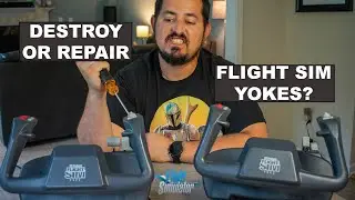 Flight Sim Yoke Repair for Microsoft Flight Simulator 2020