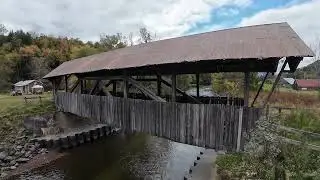 Randall Burrington Covered Bridge Lyndonville, Vermont