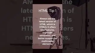 HTML tips 1 