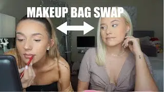 WE SWAPPED MAKEUP BAGS 2 YEARS LATER... | Vlogmas Day 3