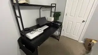 Seventable L Shaped Gaming Desk with Drawer with LED Lights & Power Outlet Review