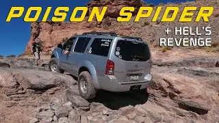 Hell's Revenge + Can we make it up Poison Spider on 32 inch tires? | R51 Pathfinder // 4K