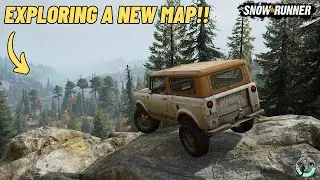 SnowRunner Adventure Begins – New Map Exploration!