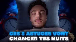 MIEUX DORMIR DÈS CE SOIR : 3 techniques SCIENTIFIQUES méconnues qui MARCHENT VRAIMENT !