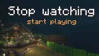 How to create a minecraft world (and stick with it)