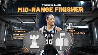 NBA 2k21 6’5 POSTSCORING BULLY MIDRANGE FINISHER BUILD ! HOW TO GET POST TAKEOVER FOR FORWARDS!
