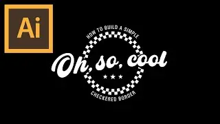 Use Pattern Brush to Create a Checkered Border | Adobe Illustrator
