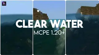 Cleanest Water Pack | Clear Water For mcpe 1.20+