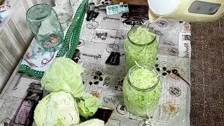 Cabbage for the winter, just like fresh. Super recipe 👍.