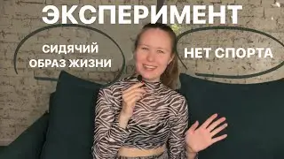 Последствия сидячего образа жизни без спорта. Мой опыт
