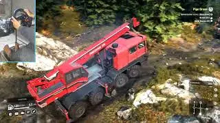 KOLOB 74760 | Snowrunner | Heavy crane | Logitech G29