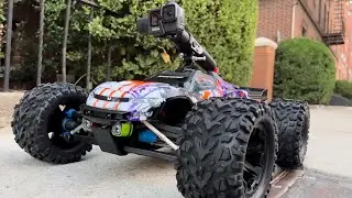 This is How a GoPro with a Gimbal Behaves on a Traxxas