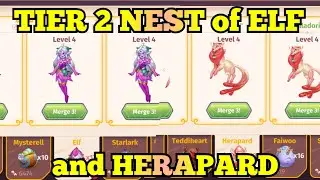 Merge Magic Tier 2 Nest Elf and Herapard | Tier 2 Nest