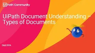 Document Understanding - Types of Document