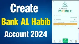 Bank Al habib mobile app registration | How to register bank al habib mobile app