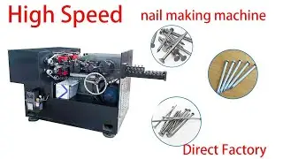 High Speed Nail Making Machine Manufacturer In China nail making machinery/equipment/production line