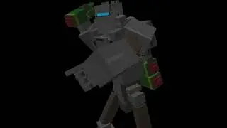 Minecraft Liberty Prime Model